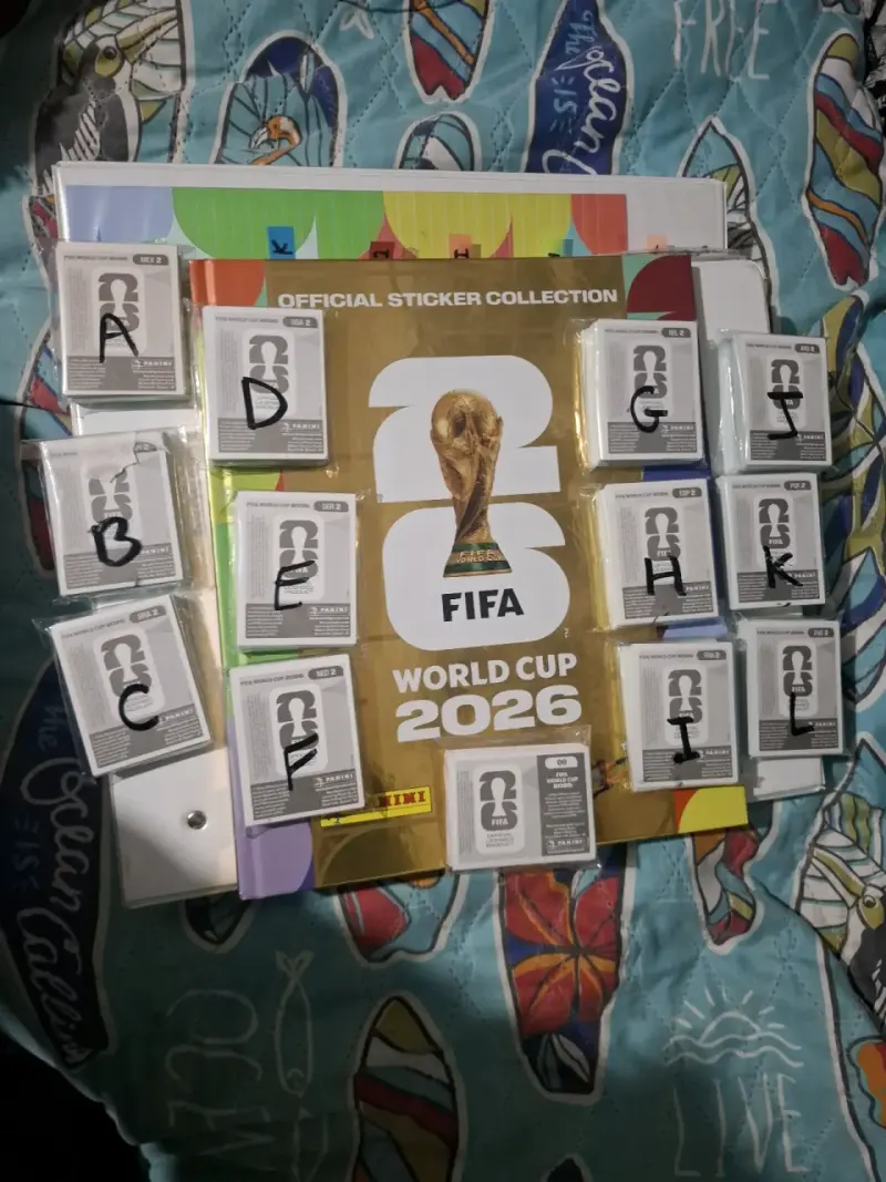 Set completo Album Mundial FIFA 2026 - 2