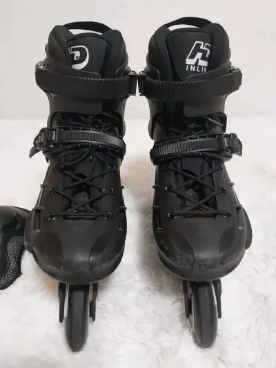 Patines en línea negros - miniatura 1