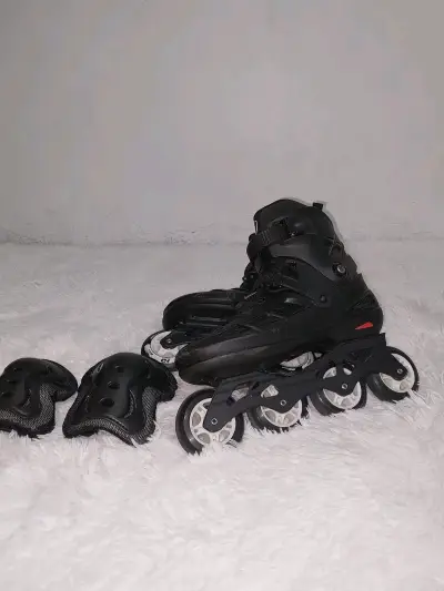 Patines en línea negros - miniatura 2