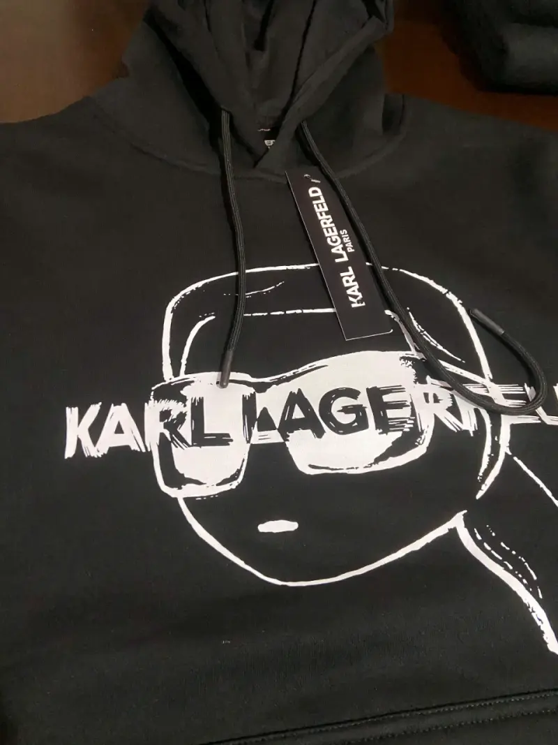 Polerón Karl Lagerfeld negro - 2
