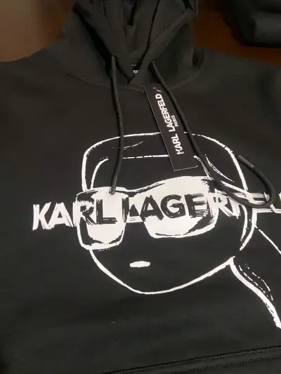 Polerón Karl Lagerfeld negro - miniatura 2