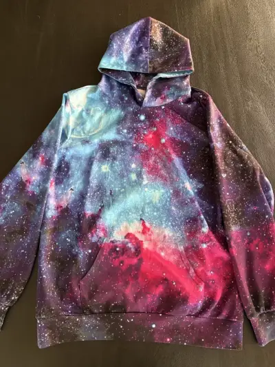 Polerón  estampado galaxia de estrellas - miniatura 1