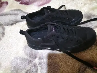 Zapatillas negras Skechers - miniatura 2