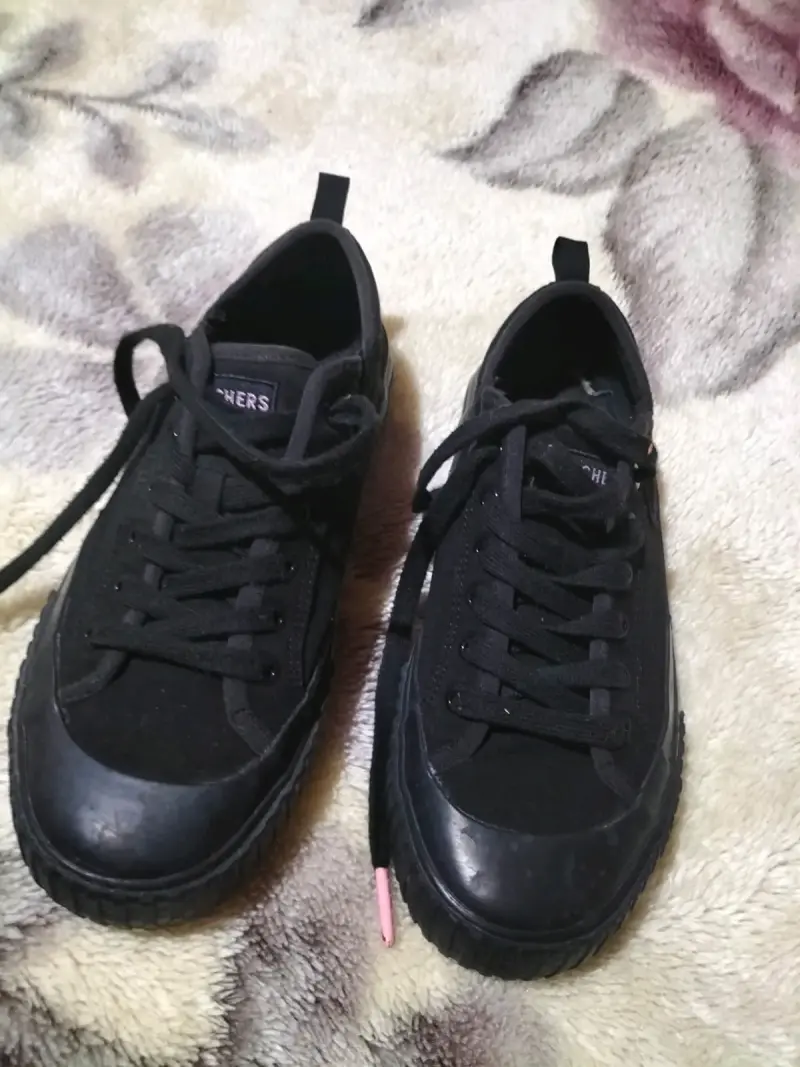 Zapatillas negras Skechers - 4