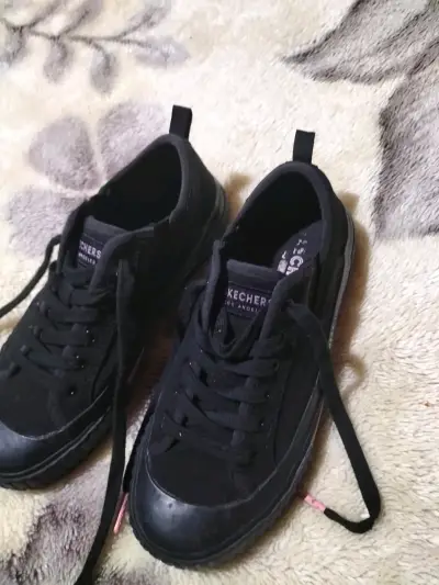 Zapatillas negras Skechers - miniatura 5