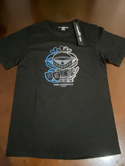 Poleras negra Emporio Armani EA7 karl lagerfeld - miniatura 2