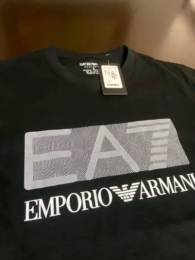 Poleras negra Emporio Armani EA7 karl lagerfeld - miniatura 4