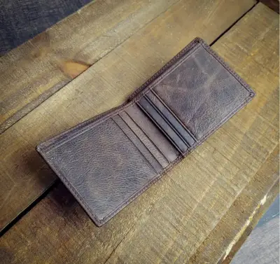 Billetera cuero genuino CHOSKIAI - miniatura 2