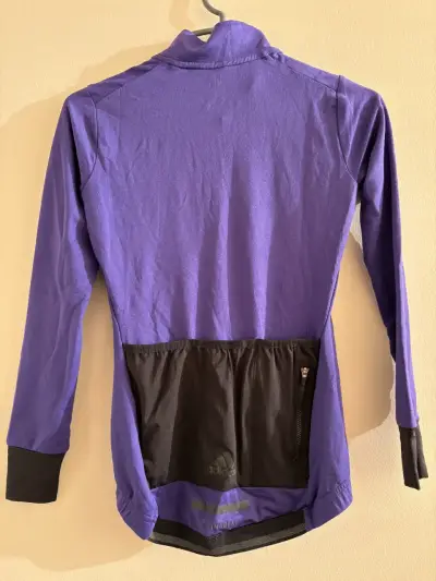Chaqueta Adidas para bici o triatlon de color lila - miniatura 2