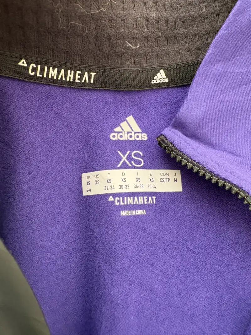 Chaqueta Adidas para bici o triatlon de color lila - 3