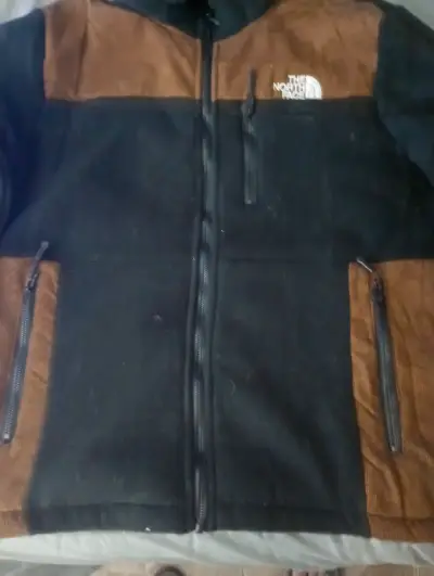 Chaqueta The North Face negra y café - miniatura 1