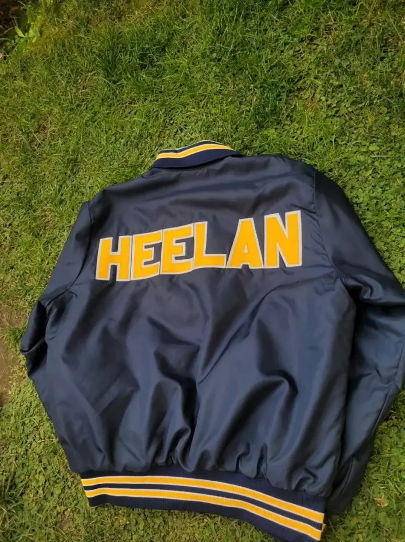 Chaqueta varsity azul marino - 3
