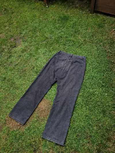 Jeans gris clásico - miniatura 3