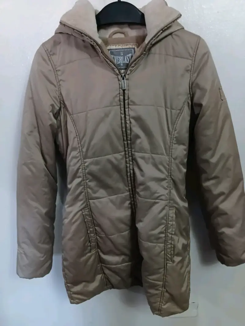 Parka Everlast beige con capucha - 3