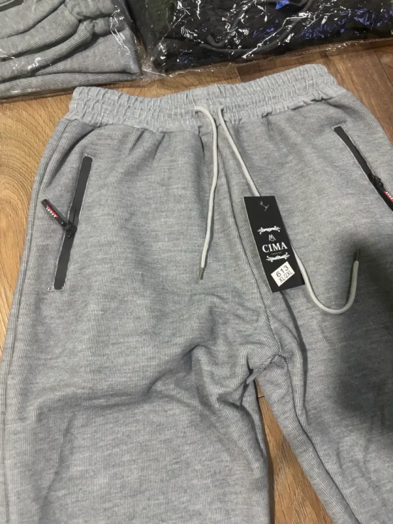 Pantalón jogger gris oscuro - 3