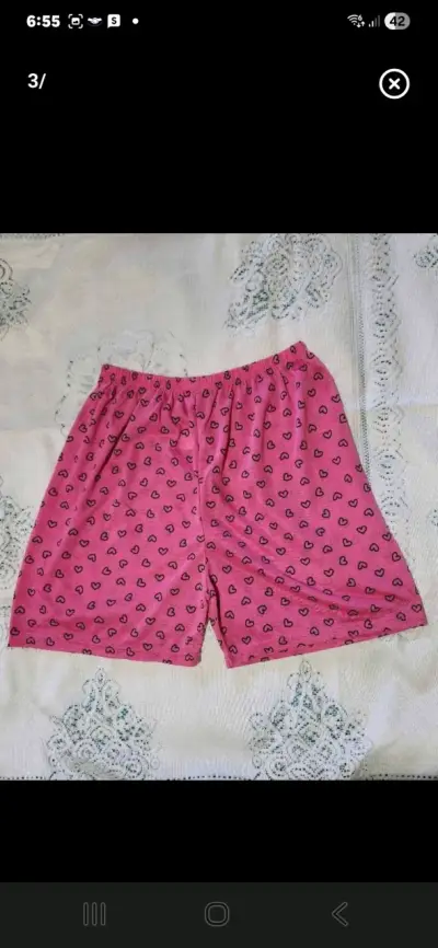 Pijama  rosado con estampado - miniatura 3