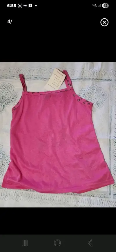 Pijama  rosado con estampado - miniatura 4