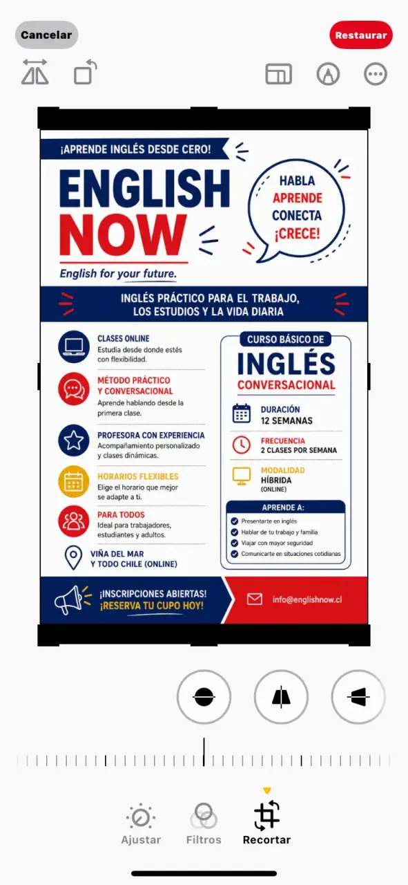 Curso de Inglés Conversacional