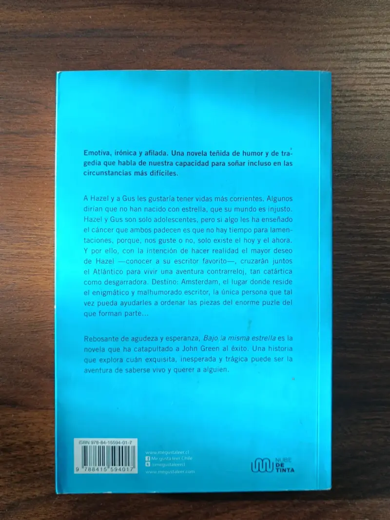 Libro Bajo la Misma Estrella - 2