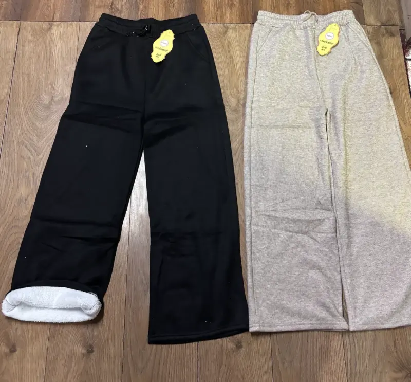 Pantalones de lana forrados