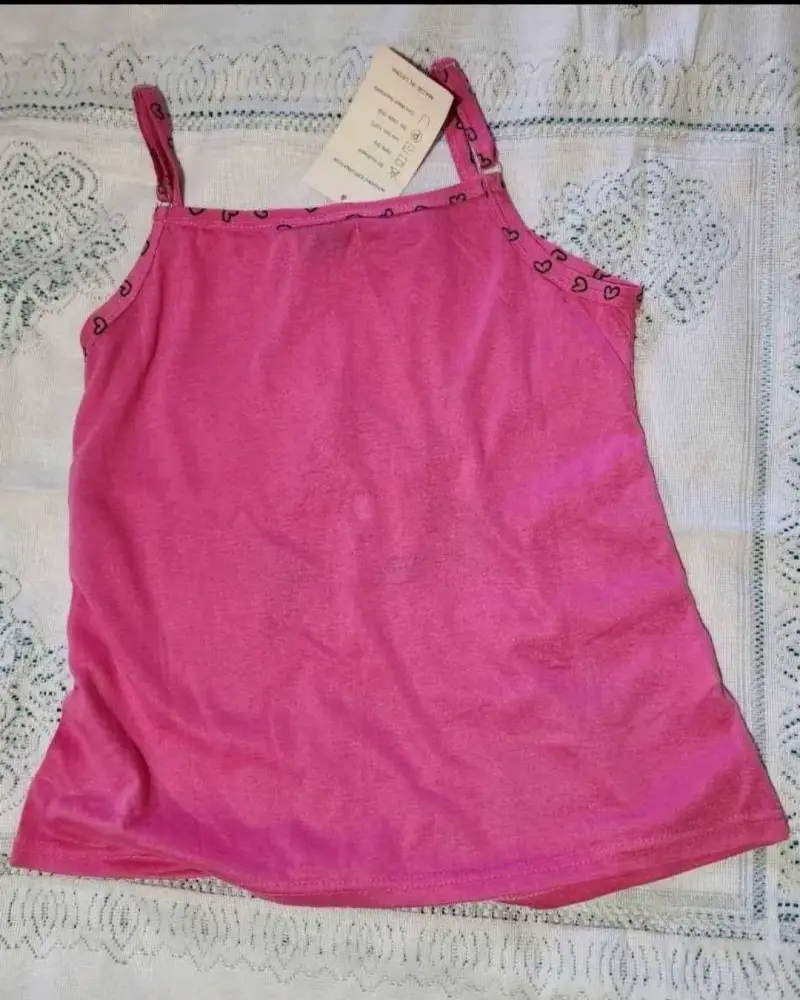 Pijama rosado con estampado - 10
