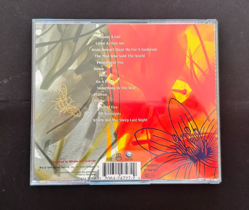 MTV Unplugged Nirvana CD - 3
