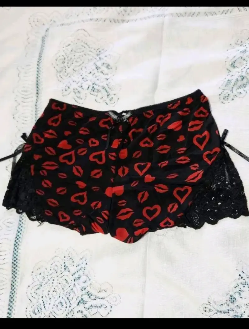 Conjunto nuevo pijama negro con estampado - 5
