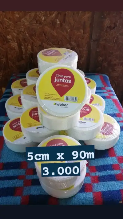 Cinta para juntas 5cm x 152m - miniatura 3