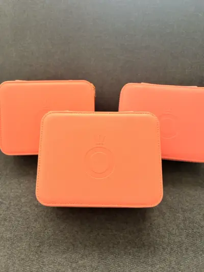 Caja de joyería Pandora coral - miniatura 2