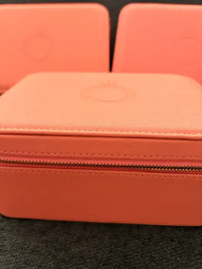 Caja de joyería Pandora coral - miniatura 4