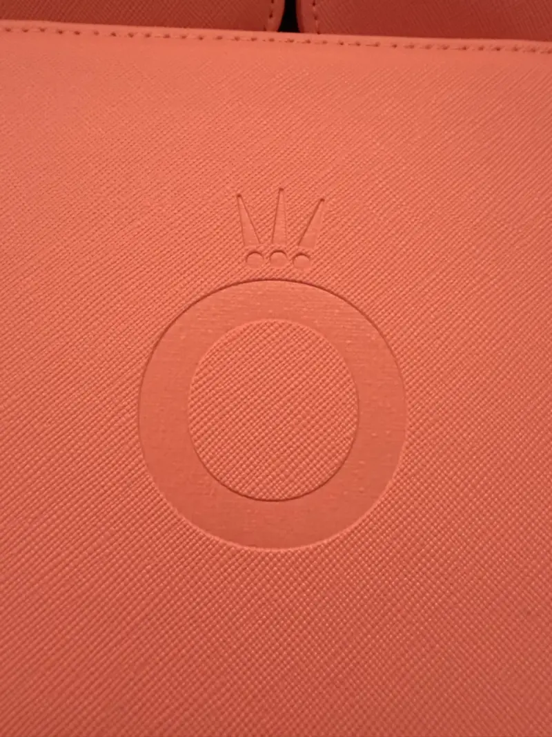 Caja de joyería Pandora coral - 5