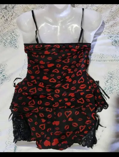 Conjunto nuevo pijama negro con estampado - miniatura 20