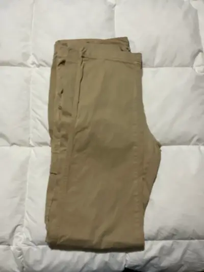 Pantalones beige para hombre talla 46 ferouch - miniatura 1