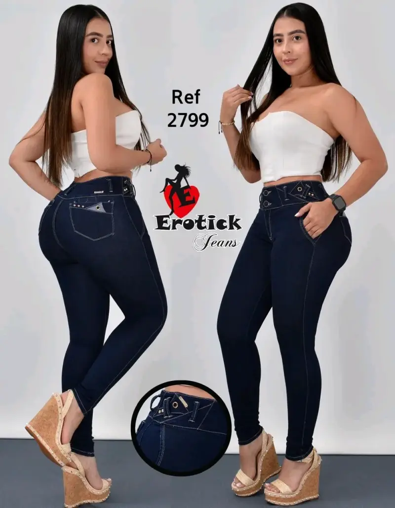 Pantalones jeans azules