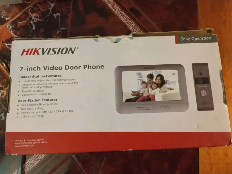 Videoteléfono Hikvision de 7 pulgadas - 1