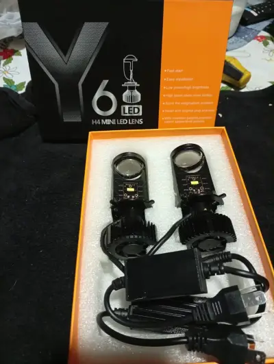 Kit de luces LED H4 para autos - miniatura 3