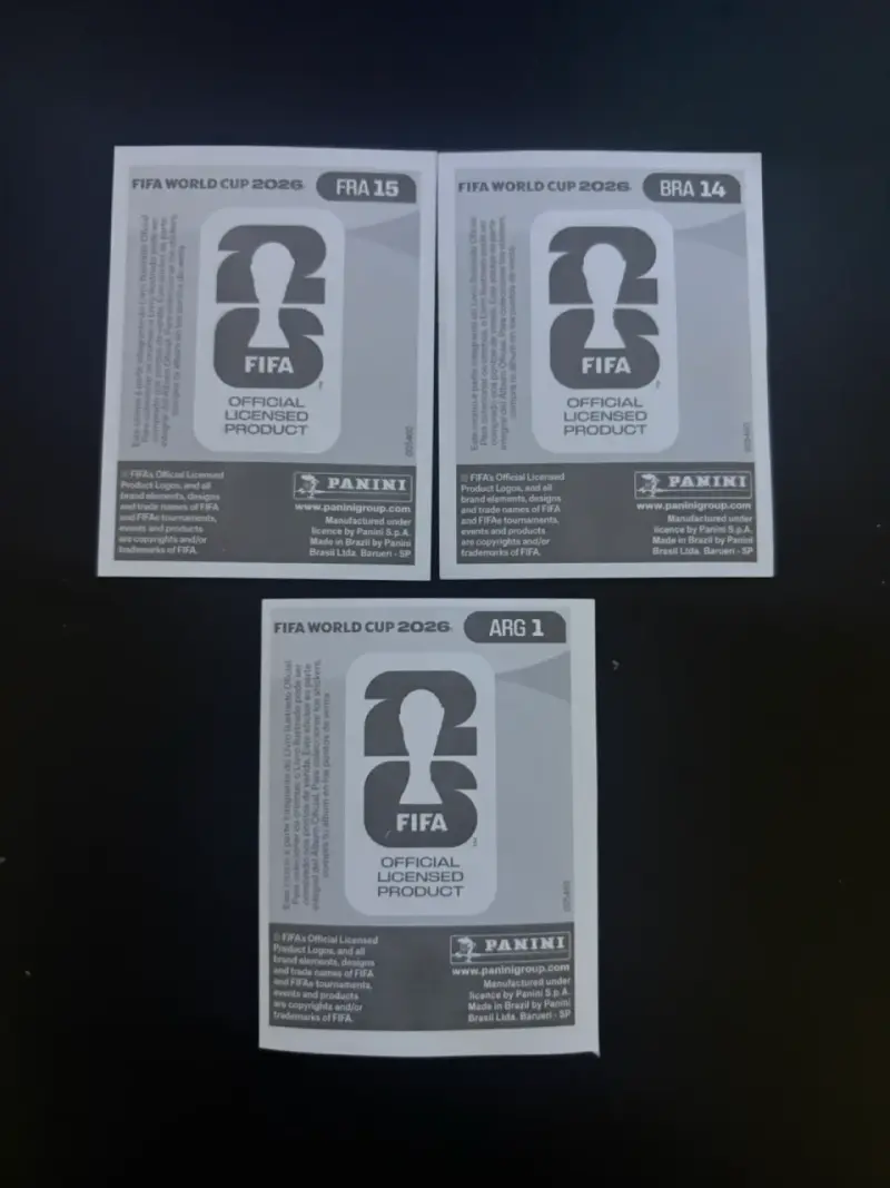 Set de Sticker Panini FIFA 2026 - 2