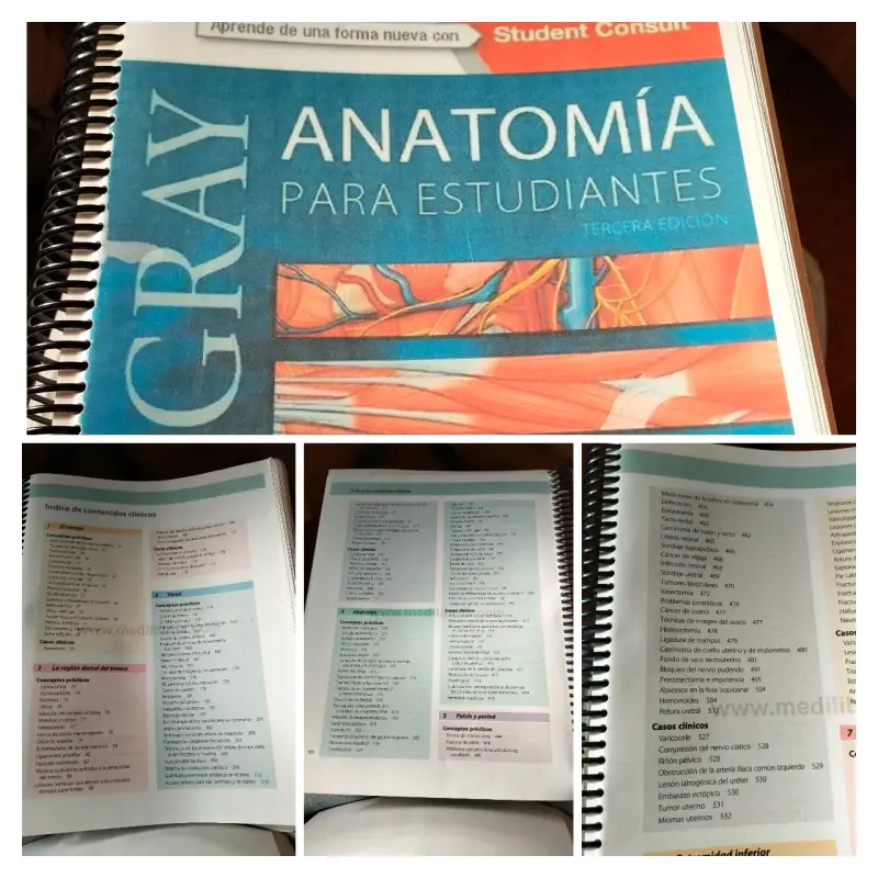 Libro Anatomía Gray 3ra edición - 2