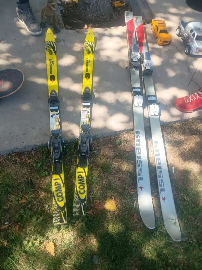 Esquís alpinos Rosignol y Kneissl - 1