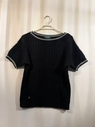 Sweater manga corta lauren ralph lauren - miniatura 1