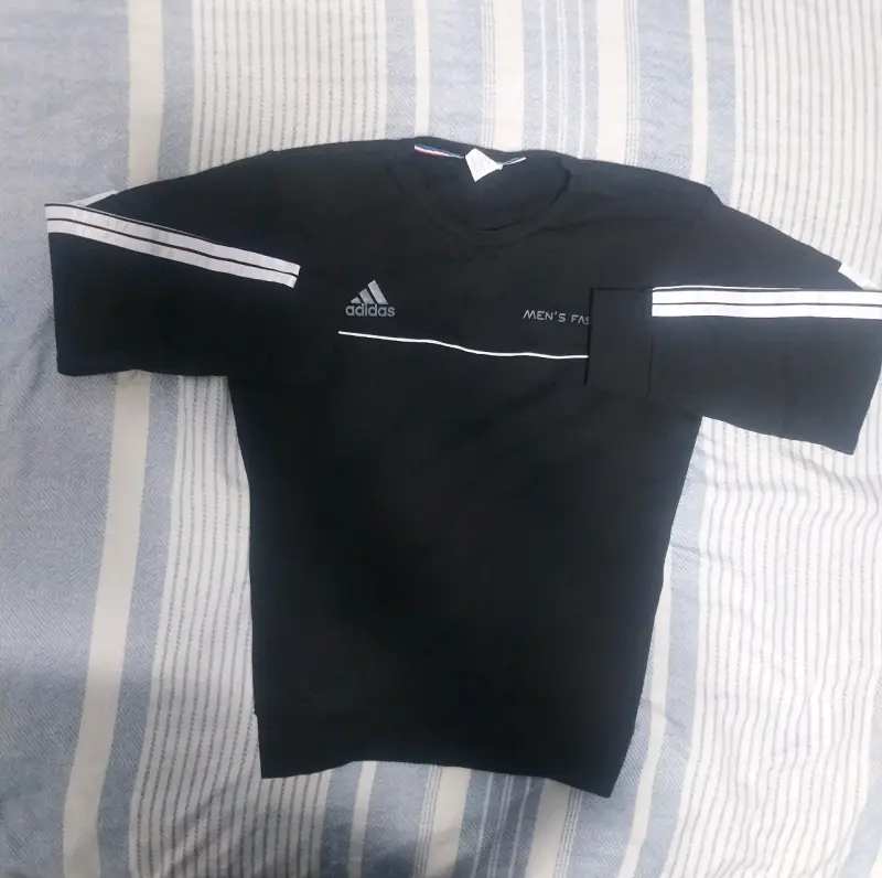 Polerón negro Adidas para hombre - 1