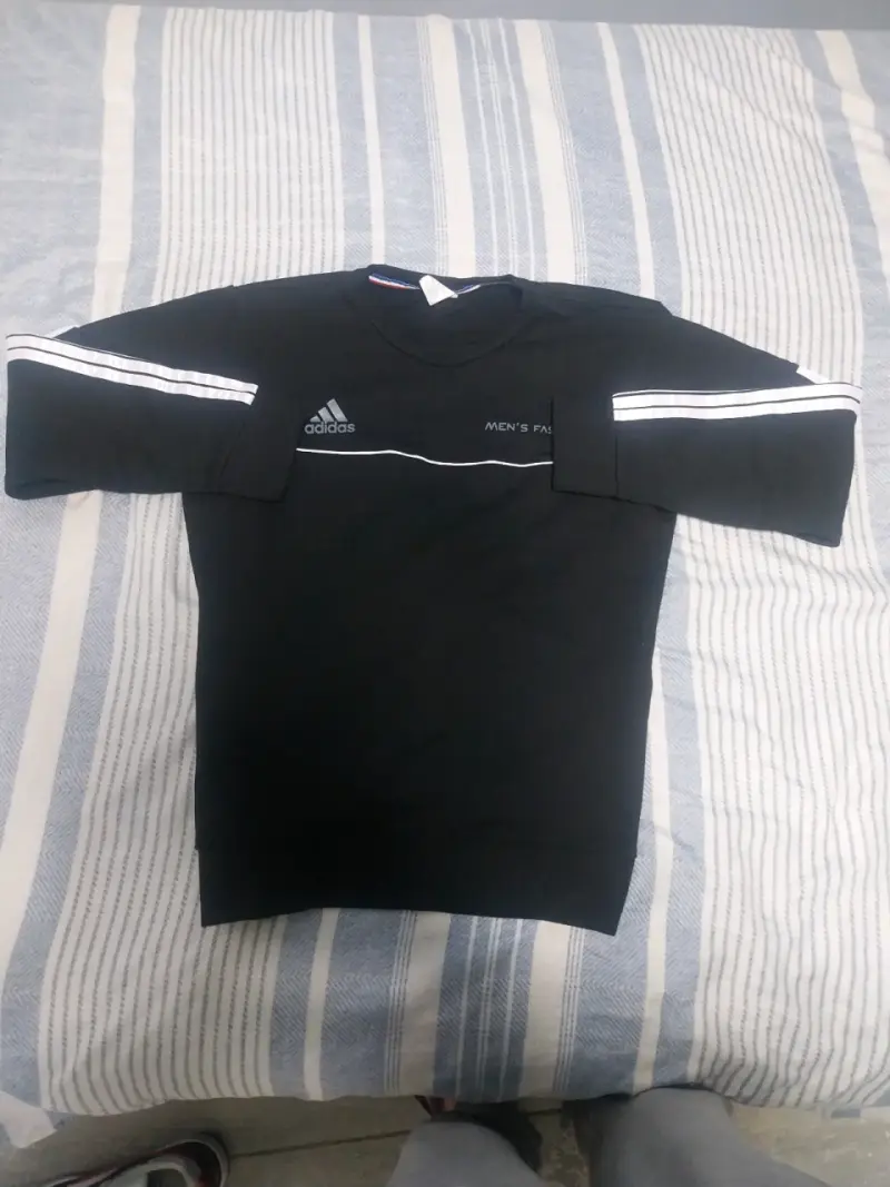 Polerón negro Adidas para hombre - 3