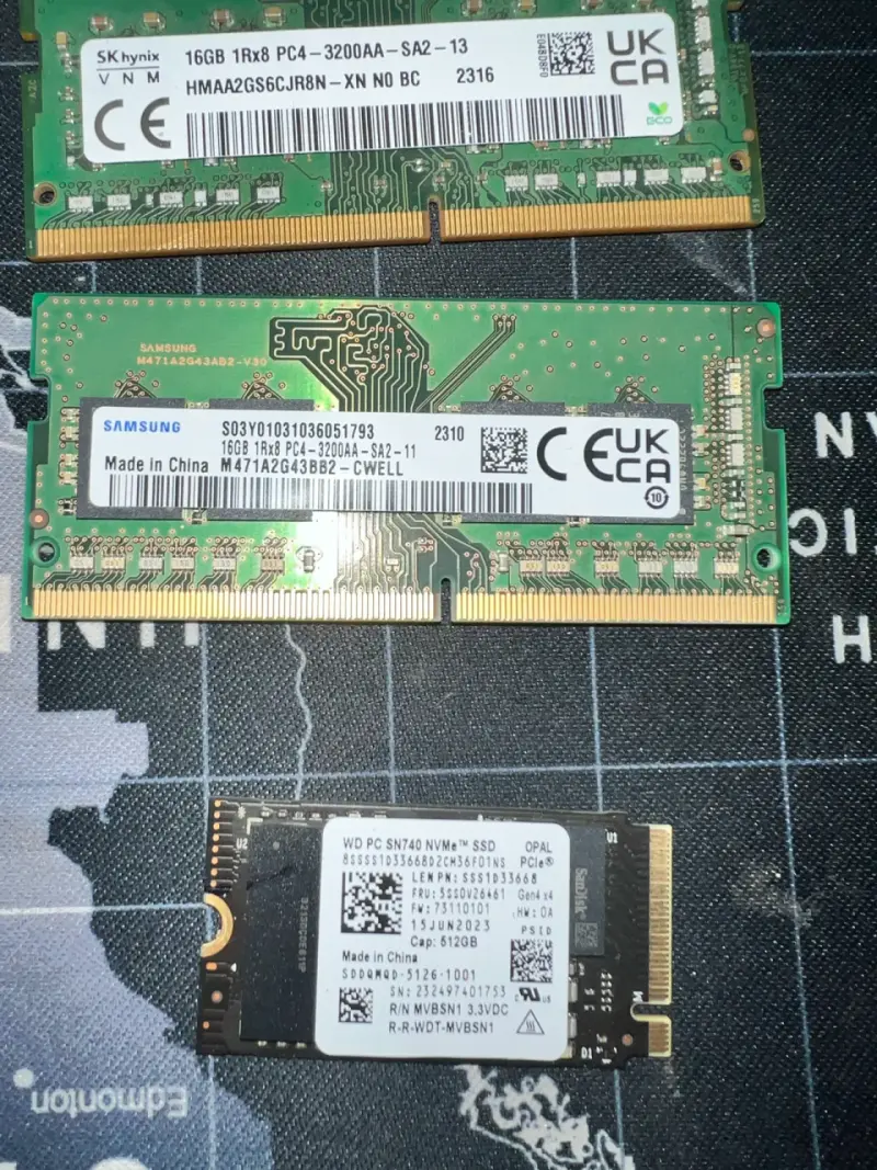 Memorias RAM Samsung y SK Hynix
