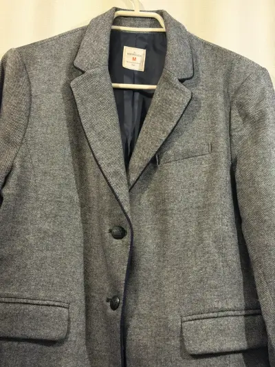 Blazer gris con coderas GAP M - miniatura 2