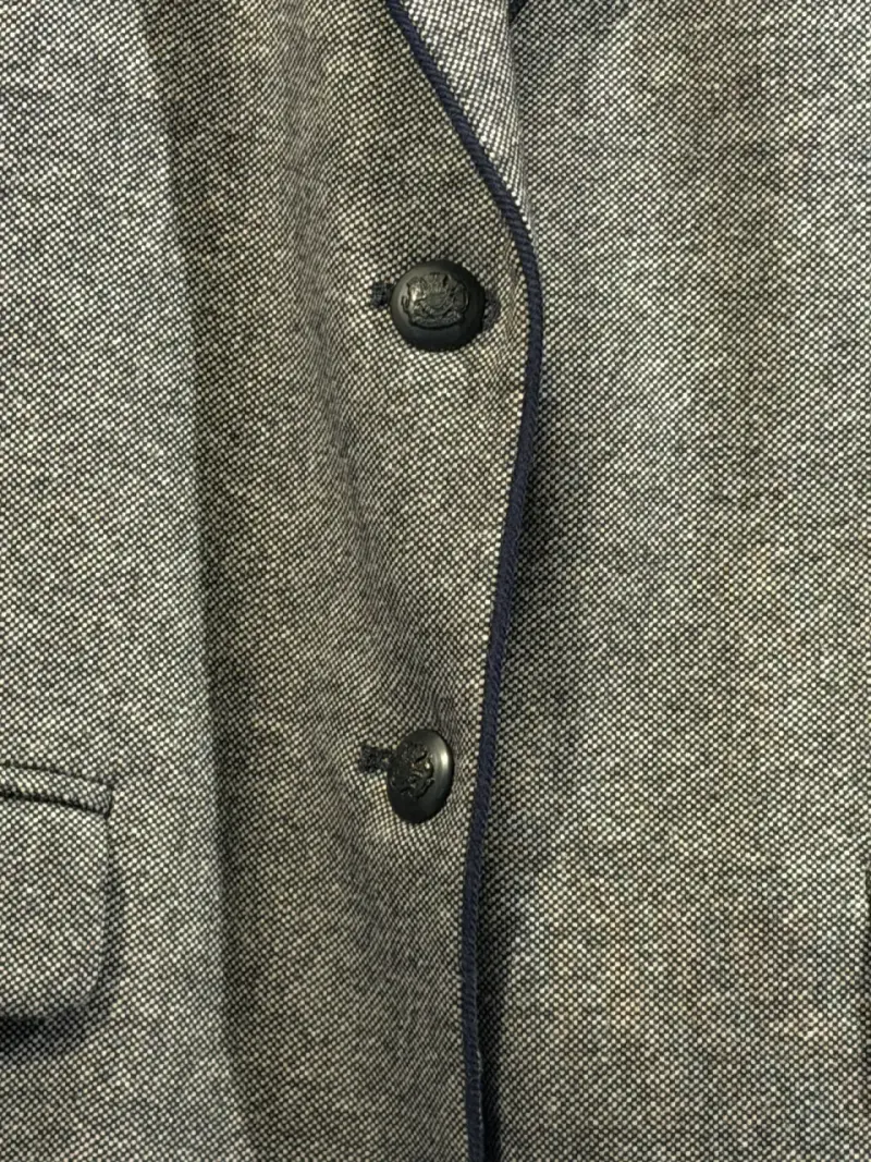 Blazer gris con coderas GAP M - 3