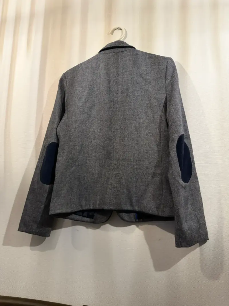 Blazer gris con coderas GAP M - 4
