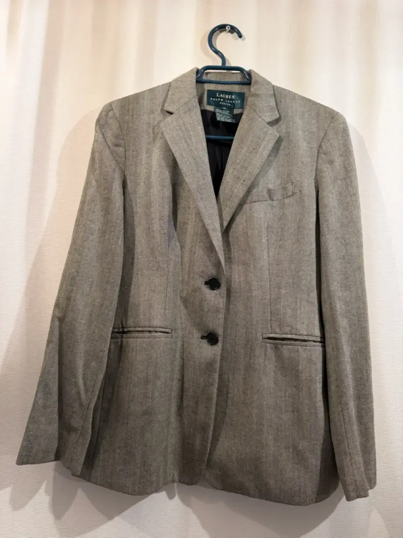 Chaqueta gris de lana lauren ralph lauren - 1