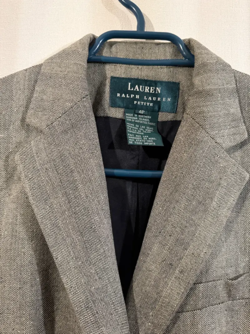 Chaqueta gris de lana lauren ralph lauren - 2