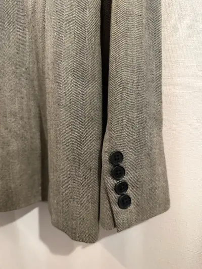 Chaqueta gris de lana lauren ralph lauren - miniatura 5