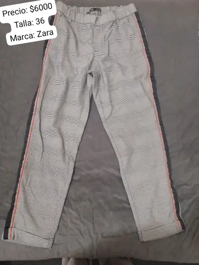 Pantalones Zara  talla 36 - miniatura 3